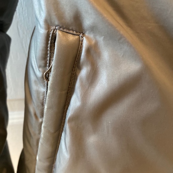 Mackage Down Fur Jacket Coat Gray Small - Picture 6 of 16